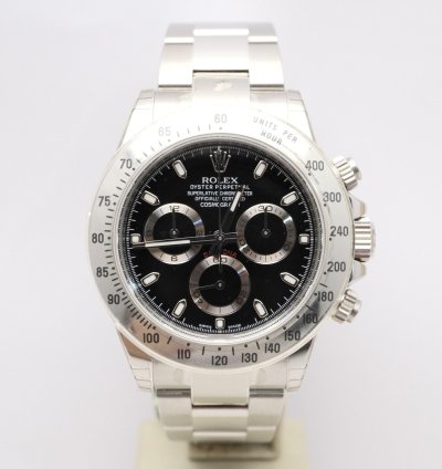 Rolex Daytona Ref 116520 Chromalight Nos New Old Stock Full Stickers Qc Code