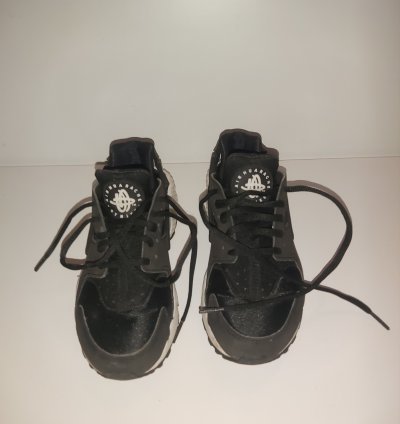 35 5eur 5us Nike Air Huarache Wmns Black-white 634835-006
