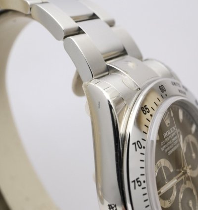 Rolex Daytona Ref 116520 Chromalight Nos New Old Stock Full Stickers Qc Code