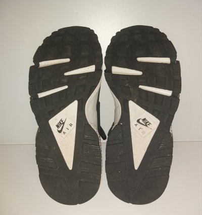 35 5eur 5us Nike Air Huarache Wmns Black-white 634835-006