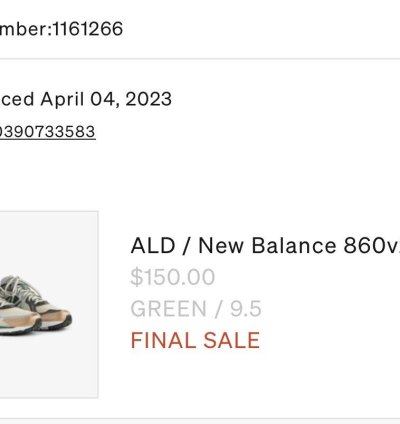 Aime Leon Dore New Balance 860v2 Green