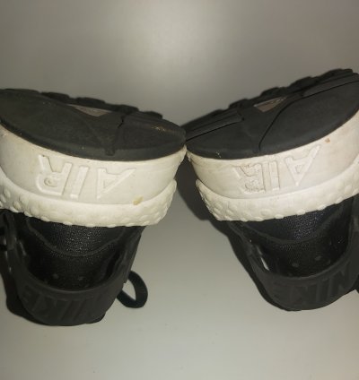 35 5eur 5us Nike Air Huarache Wmns Black-white 634835-006