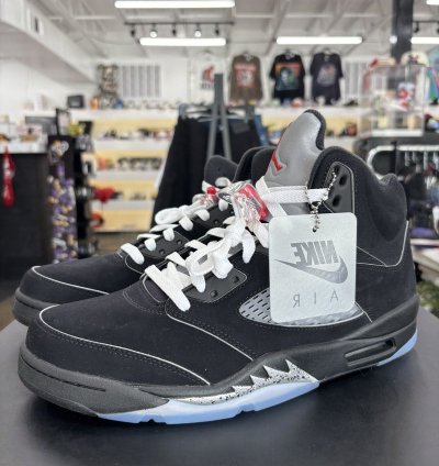 Jordan 5 Retro Og Black Metallic Reimagined Sz 11