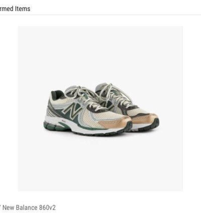 Aime Leon Dore New Balance 860v2 Green Confirmed Order