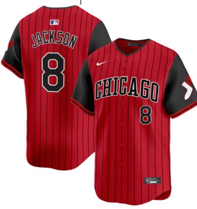 Bo Jackson Jersey 8 Chicago White Sox 2025 City Connect Vapor Premier Limited Stitched