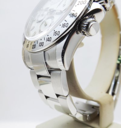Rolex Daytona Ref 116520 White Chromalight Aph Nos New Full Set Stickers