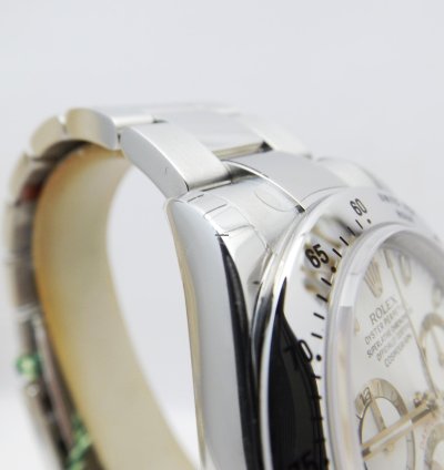 Rolex Daytona Ref 116520 White Chromalight Aph Nos New Full Set Stickers