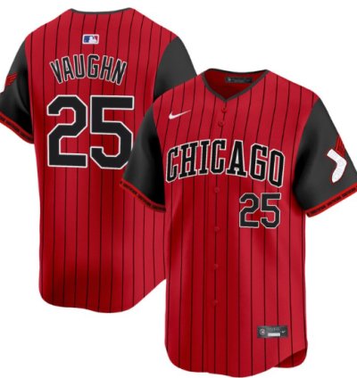Andrew Vaughn Jersey 25 Chicago White Sox 2025 City Connect Vapor Premier Limited Stitched