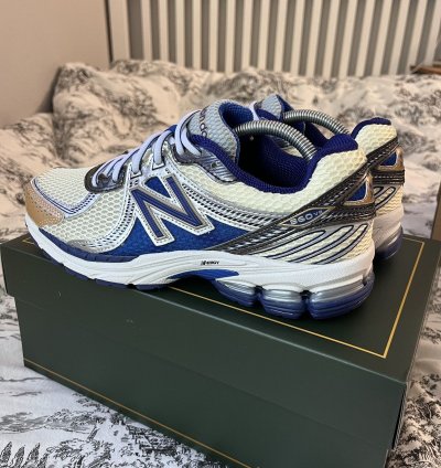 Aime Leon Dore New Balance 860v2 Navy Cream 8 5