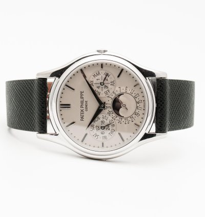 Patek Philippe Perpetual Calendar Archive Paper Perpetual Calendar 5140g 5140 White Gold