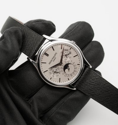 Patek Philippe Perpetual Calendar Archive Paper Perpetual Calendar 5140g 5140 White Gold