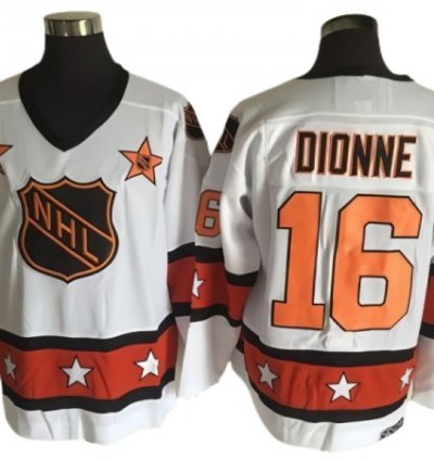 Nhl 1973 All Star Game 16 Marcel Dionne Vintage Ccm Jersey - White