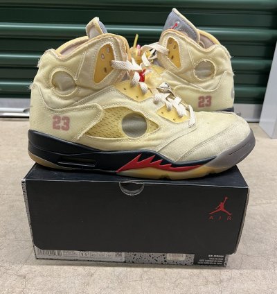 Jordan 5 Retro Sp Off White Sail Size 11 5