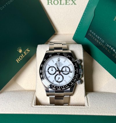 Rolex Daytona Ref 126500ln - Neu - 2024 - Panda - Lc100 - Fullset