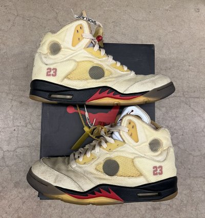 Jordan 5 Retro Sp Off White Sail Size 11 5