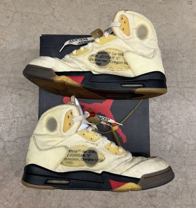 Jordan 5 Retro Sp Off White Sail Size 11 5