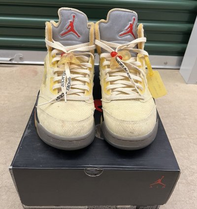 Jordan 5 Retro Sp Off White Sail Size 11 5