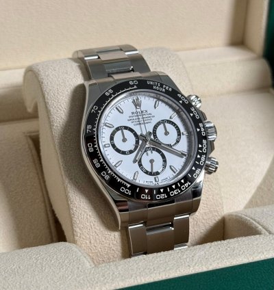 Rolex Daytona Ref 126500ln - Neu - 2024 - Panda - Lc100 - Fullset