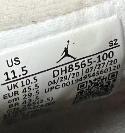 Jordan 5 Retro Sp Off White Sail Size 11 5