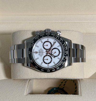 Rolex Daytona Ref 126500ln - Neu - 2024 - Panda - Lc100 - Fullset