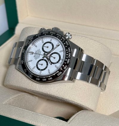 Rolex Daytona Ref 126500ln - Neu - 2024 - Panda - Lc100 - Fullset