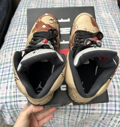 Jordan 5 Retro Supreme Desert Camo