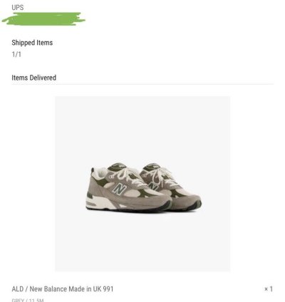 Aime Leon Dore New Balance 991 Miuk Gray Green