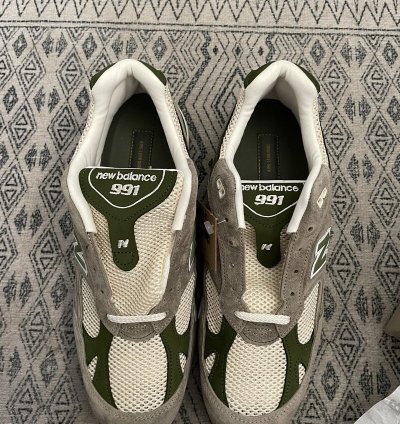 Aime Leon Dore New Balance 991 Miuk Gray Green