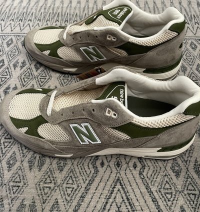 Aime Leon Dore New Balance 991 Miuk Gray Green