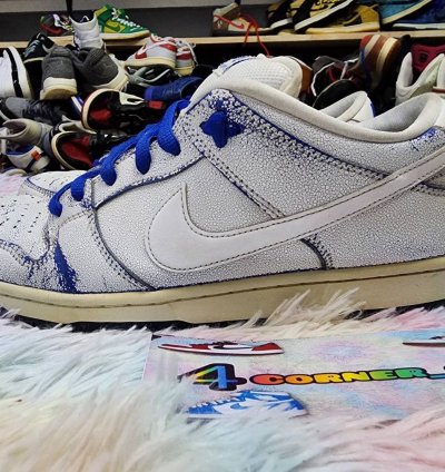 Nike Sb Dunk Low Cracked Leather