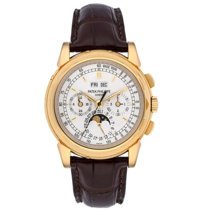 Patek Philippe Perpetual Calendar Chronograph 18k Yellow Gold 5970j-001 - Ats-w007935