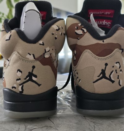 Jordan 5 Retro Supreme Desert Camo 5