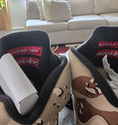 Jordan 5 Retro Supreme Desert Camo 5