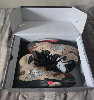 Jordan 5 Retro Supreme Desert Camo 5