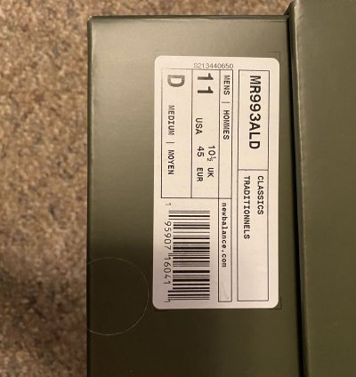 Aime Leon Dore New Balance 993 Beef Broccoli