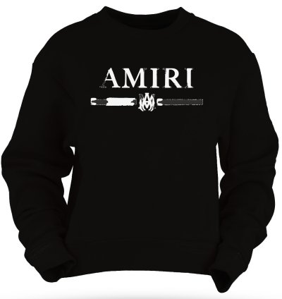 Amiri Ma Core Bar Logo Sweatshirt Size Usa