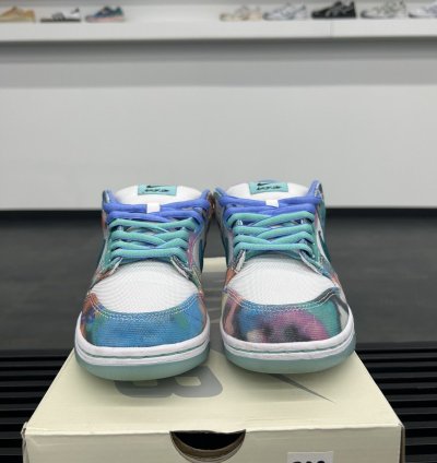 72088 Nike Sb Dunk Low Futura Laboratories Bleached Aqua