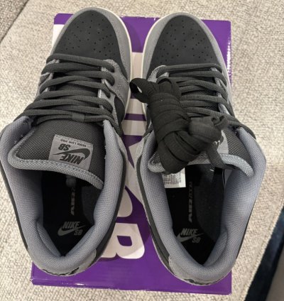 Nike Sb Dunk Low Dark Smoke Grey Brand New ds