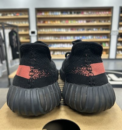 75572 Yeezy Boost 350 V2 Core Black Red