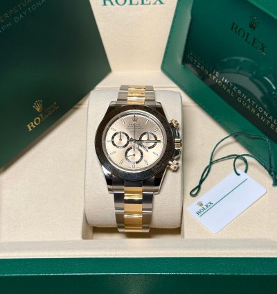 Rolex Daytona Ref 126503 - Neu - 2025 - Gold - Champagner Dial - Lc100 - Fullset