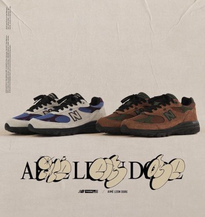 Aime Leon Dore New Balance 993 Taupe