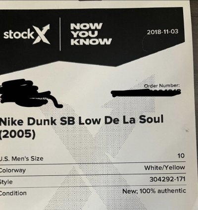Nike Sb Dunk Low De La Soul 2005