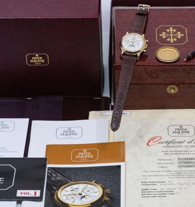 Patek Philippe Perpetual Calendar Chronograph 3970ej Full Set 3 Series