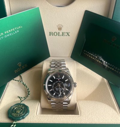Rolex Sky-dweller Jubilee Black Dial 2023