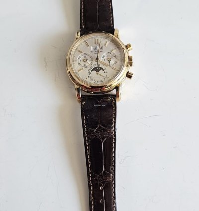 Patek Philippe Perpetual Calendar Chronograph 3971 Yellow Gold Very Rare Full Set