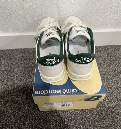 Aime Leon Dore New Balance T500 White Green 10