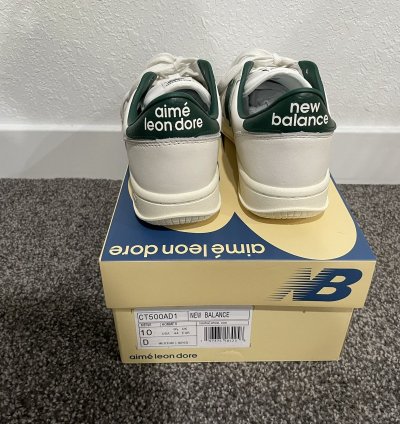 Aime Leon Dore New Balance T500 White Green 10