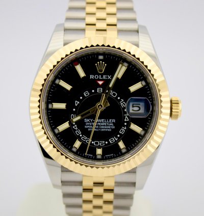 Rolex Sky-dweller Jubilee Sky-dweller Two-tone 18k Yellow Gold Steel 326933