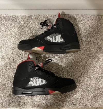 Jordan 5 Supreme Black Colorway