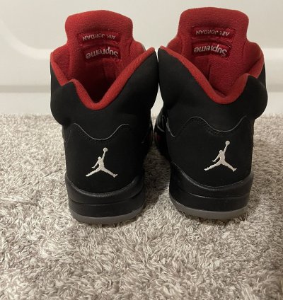 Jordan 5 Supreme Black Colorway